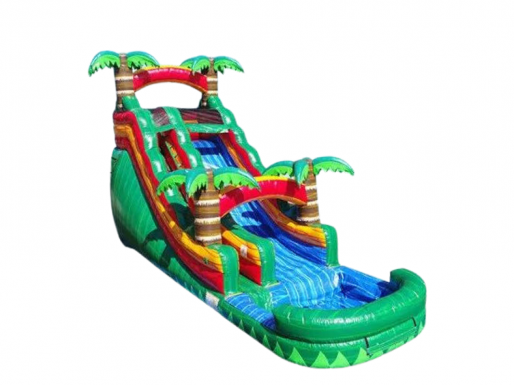 15' Green Breeze Slide