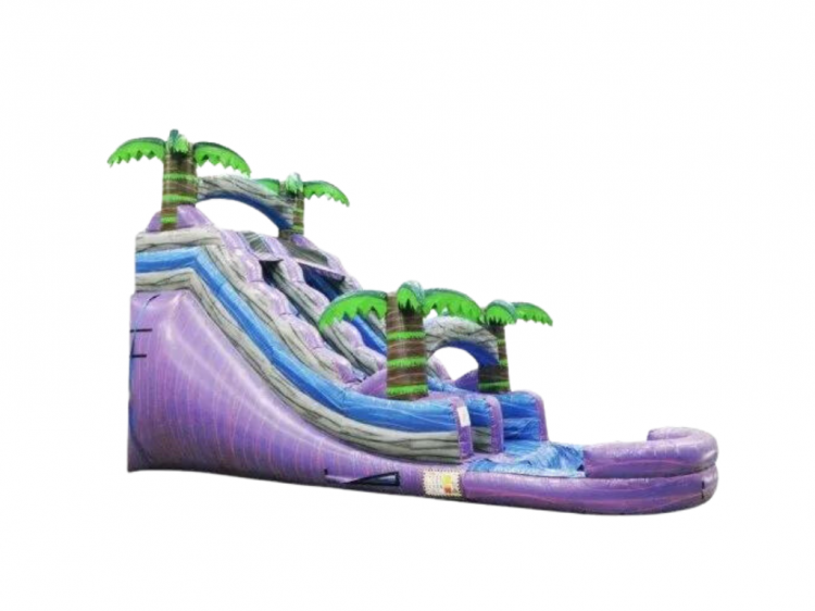 18' Purple Palms Slide