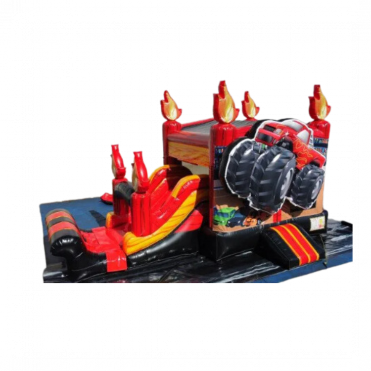 The Digger Monster Truck Bounce and Slide