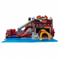 Fire Truck Bounce and Slide