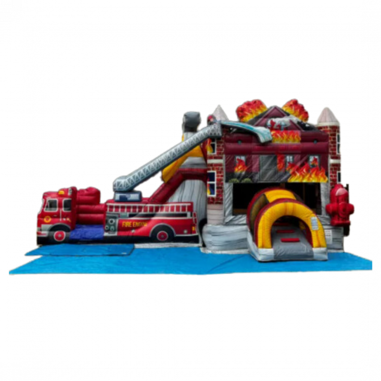 Fire Truck Bounce and Slide