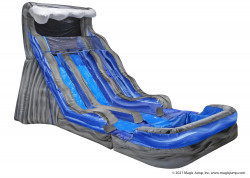 18' Rockin' Wave Dual Lane Water Slide