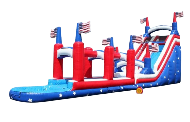 22' All American Water Slide w/ Slip N Slide