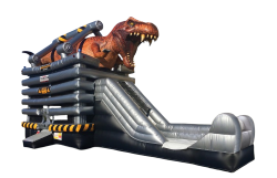 T-Rex XL Bounce and 15' Slide