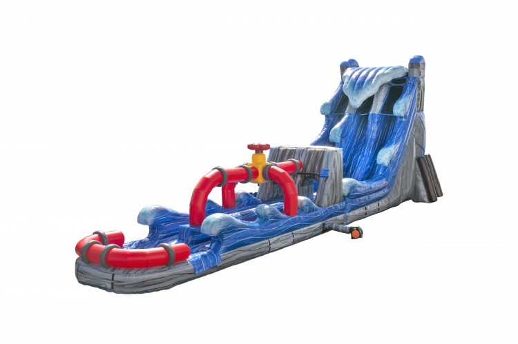 22' Hoover Dam Dual Lane Water Slide