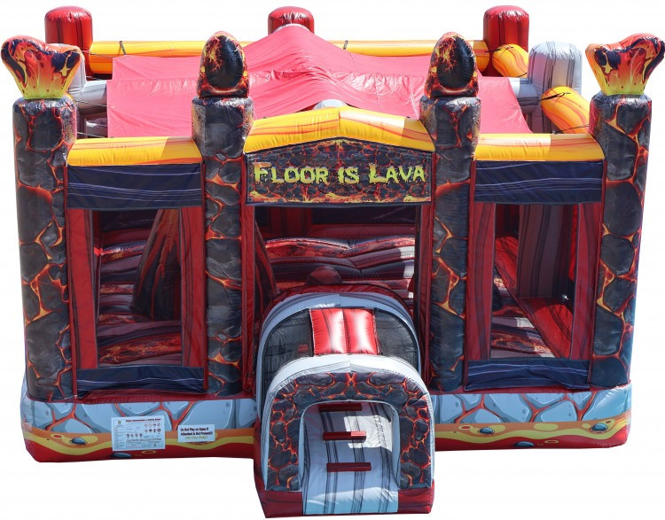 The Floor is Lava XL Bounce House