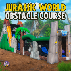 Jurassic World Obstacle Course