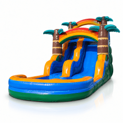 15' Tiki Plunge Water Slide