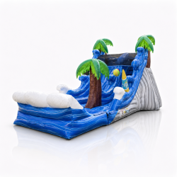 18’ Malibu Dual Lane Water Slide