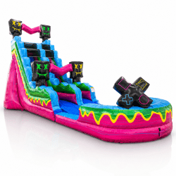 19' Level Up Gamer Water Slide