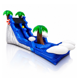 20' Malibu Splash Slide