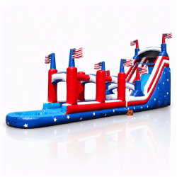22' All American Water Slide w/ Slip N Slide