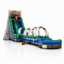 22' Jurassic Rush Water Slide with Slip N Slide