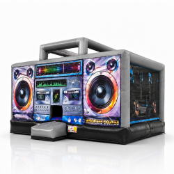 80's Boom Box Jumbo Bounce House