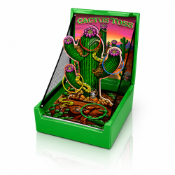 Cactus Toss Carnival Game