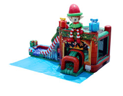 Santa's Elf Bounce House & Slide Combo