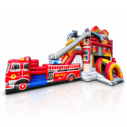 Fire Truck Bounce and Slide