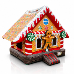 Gingerbread Man Bounce House