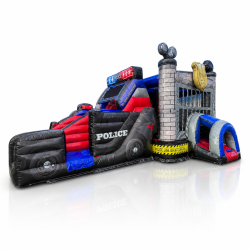 Police Car Bounce and Slide