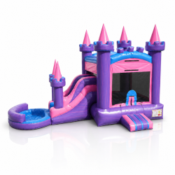 Princess Castle Bounce House & Slide Combo