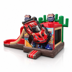 Racing USA 3-D XL Bounce and Dual Slide Combo