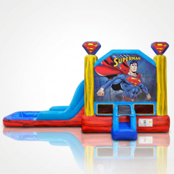 Superman Bounce House & Slide Combo