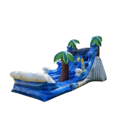 18’ Malibu Dual Lane Water Slide