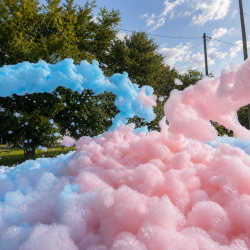 Gender Reveal Foam Party