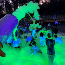 Glow in the Dark Foam Party